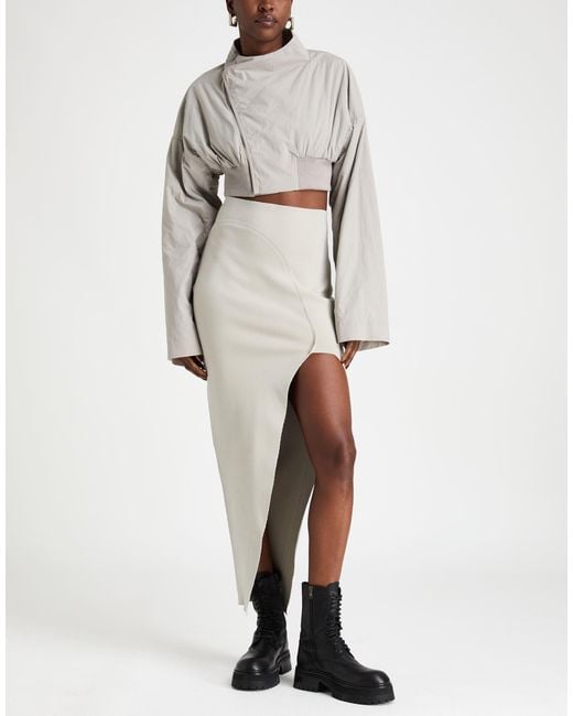 Rick Owens White Jacket Polyamide, Virgin Wool