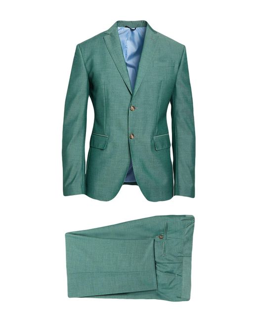 Trussardi Green Suit for men