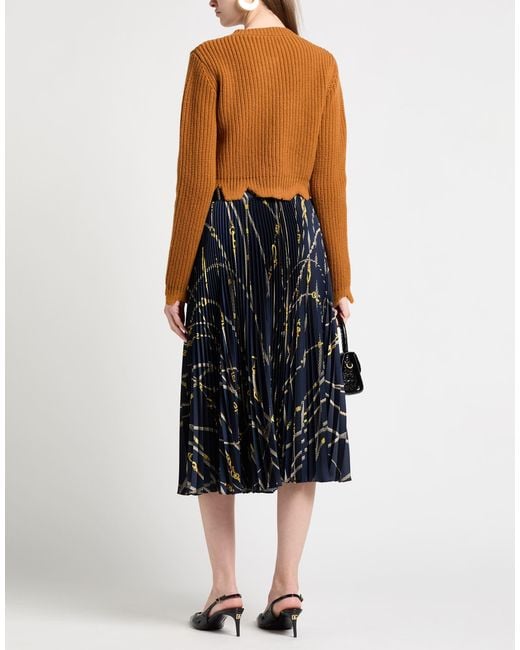 Versace Brown Cardigan Wool