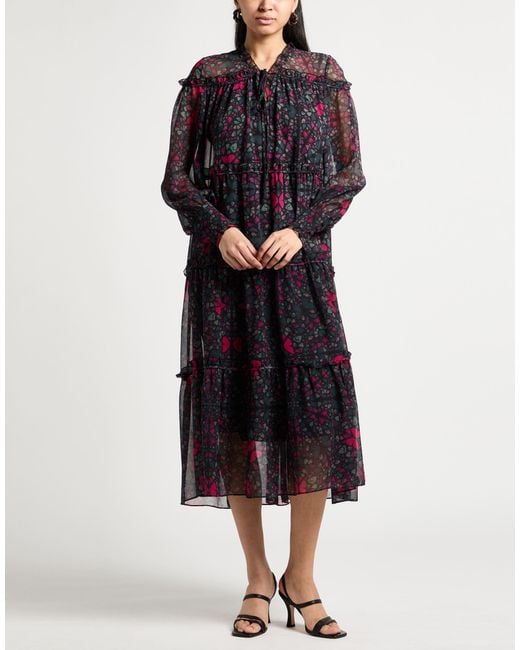 Ted Baker Purple Midi Dress