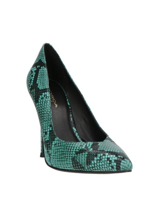 Tosca Blu Green Pumps Synthetic Material