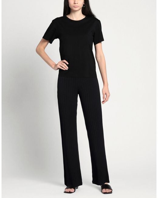 hinnominate Black Pants Viscose, Elastane
