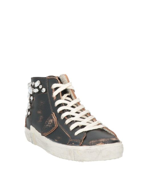 Philippe Model Black Sneakers