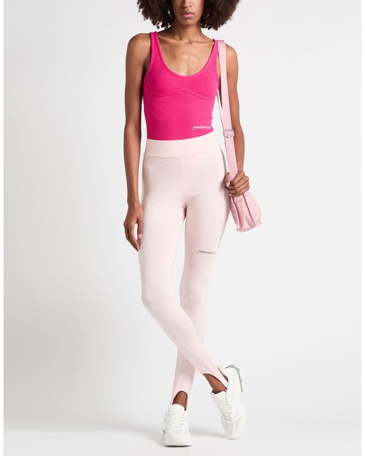 hinnominate Pink Fuchsia Bodysuit Cotton, Elastane