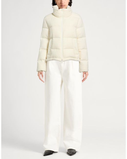 Paltò Natural Puffer Virgin Wool