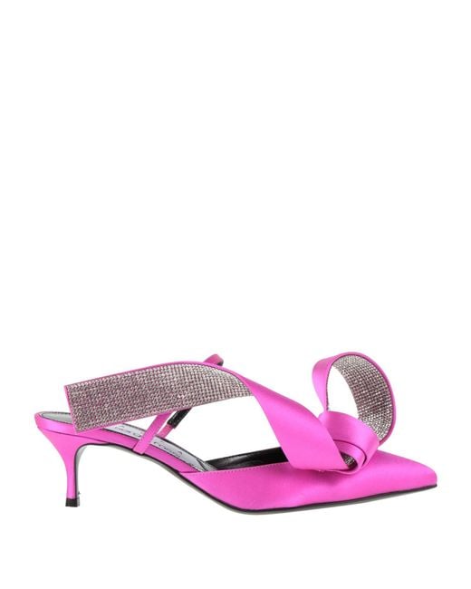 Sergio Rossi Pink Mules & Clogs