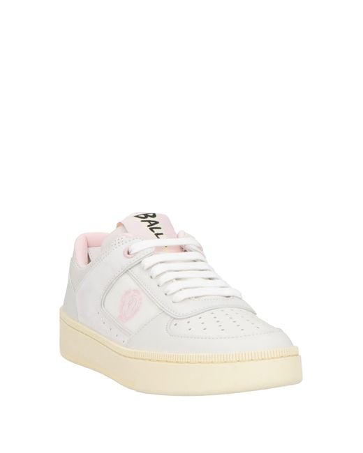 Bally White Trainers