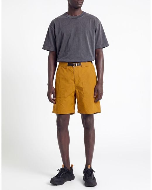 Spiewak Yellow Mustard Shorts & Bermuda Shorts Cotton for men