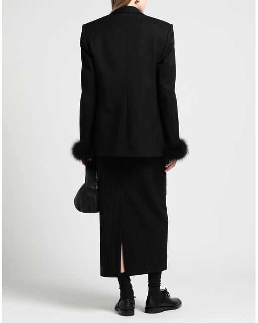 MSGM Black Blazer