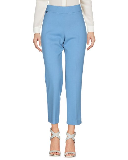 Manila Grace Blue Trouser