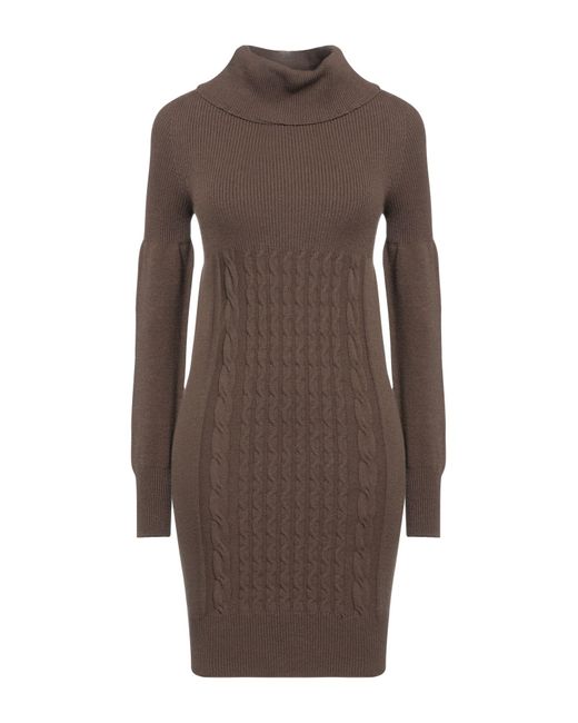 Vestito Corto di Pianurastudio in Brown
