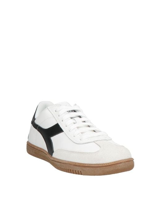 Diadora White Trainers for men