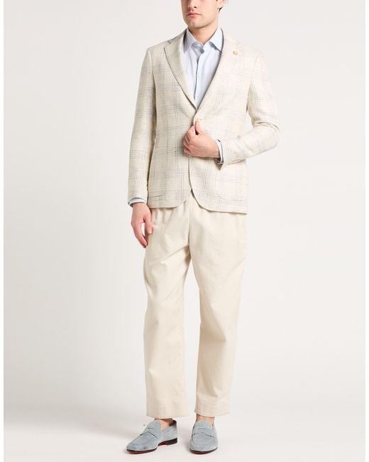 Lardini White Blazer for men