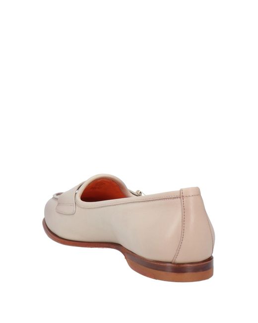 Santoni Pink Mokassin
