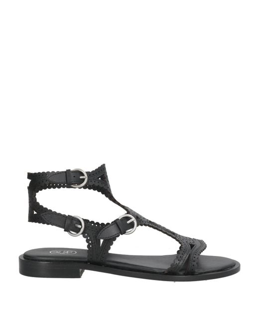 Ash Black Sandals