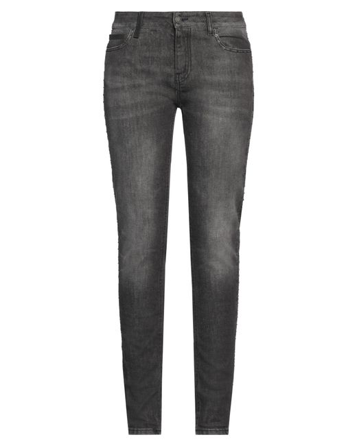 Marcelo Burlon Gray Jeans Cotton, Elastane