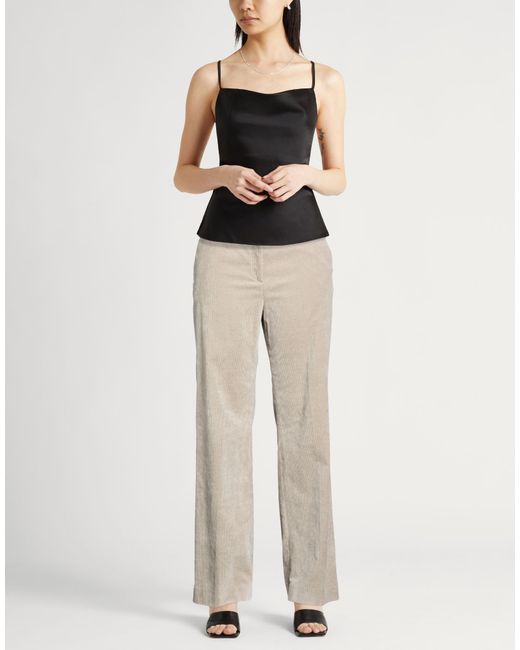 Antonelli Natural Taupe Pants Cotton, Modal, Elastane