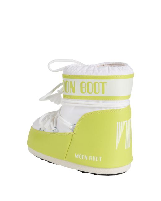 Moon Boot Yellow Ankle Boots