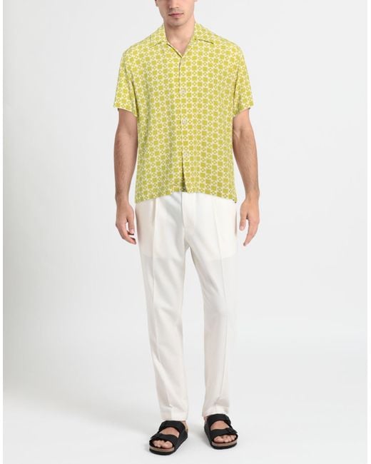 Camicia di Sandro in Yellow da Uomo
