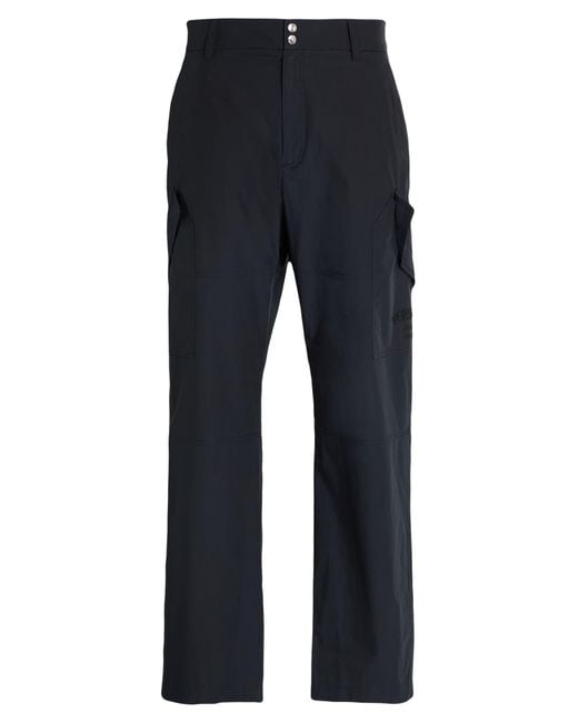Versace Blue Pants Cotton, Viscose, Polyester for men