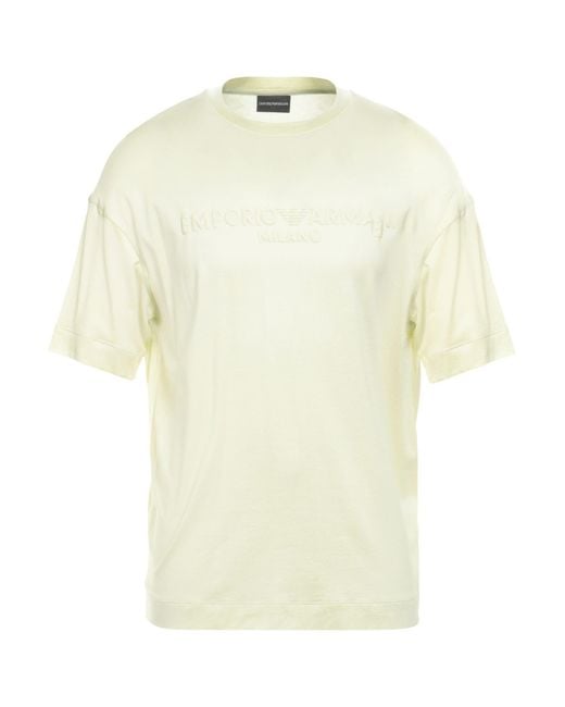 Emporio Armani White T-shirt for men