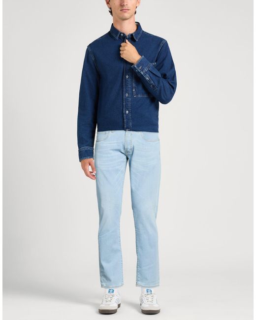 Liu Jo Blue Better Denim Jeans Cotton, Polyester, Elastane for men