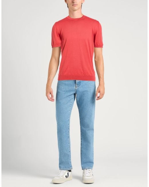Eleventy Pullover in Red für Herren