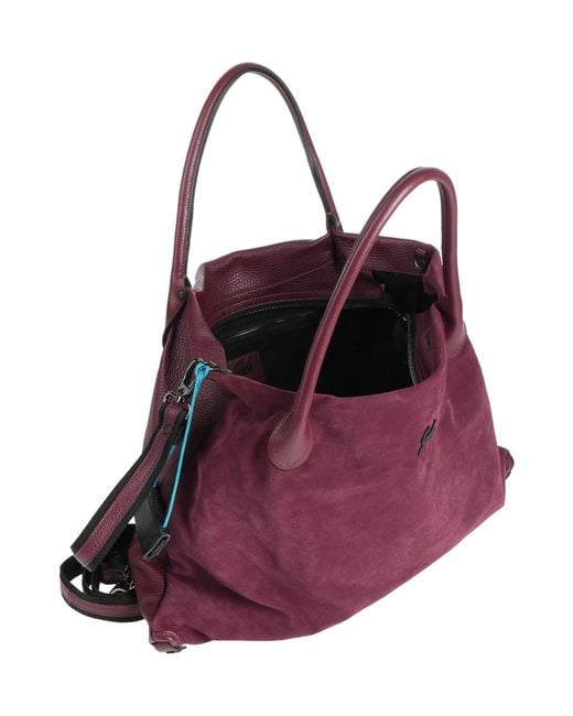 Gabs Purple Handbag Calfskin