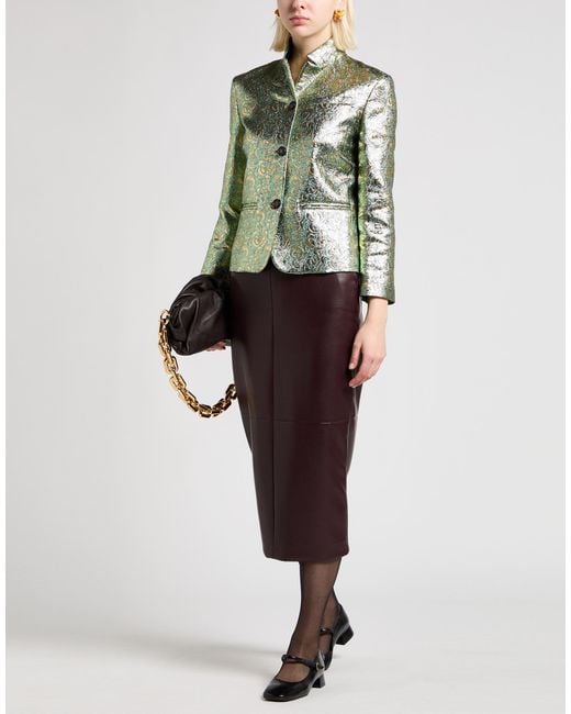 N°21 Green Blazer Polyester, Cotton, Polyamide