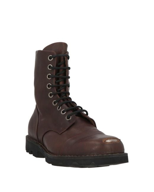 DIESEL Brown Ankle Boots for men