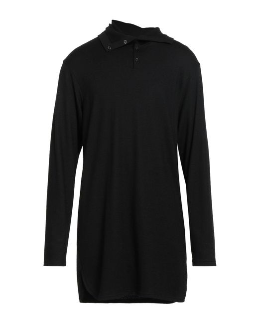 Yohji Yamamoto Black Turtleneck Wool for men