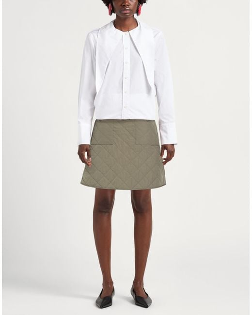Weekend by Maxmara Green Mini Skirt