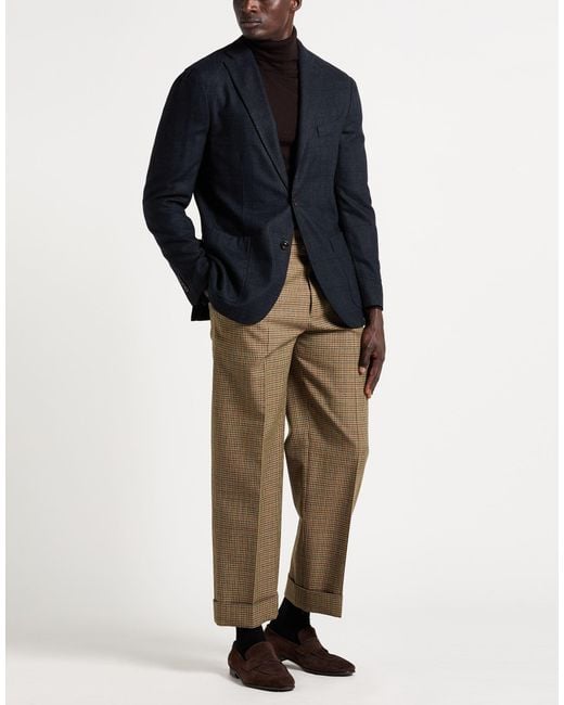 Boglioli Black Midnight Blazer Virgin Wool, Polyester for men