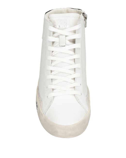 Crime London Natural Sneakers Leather