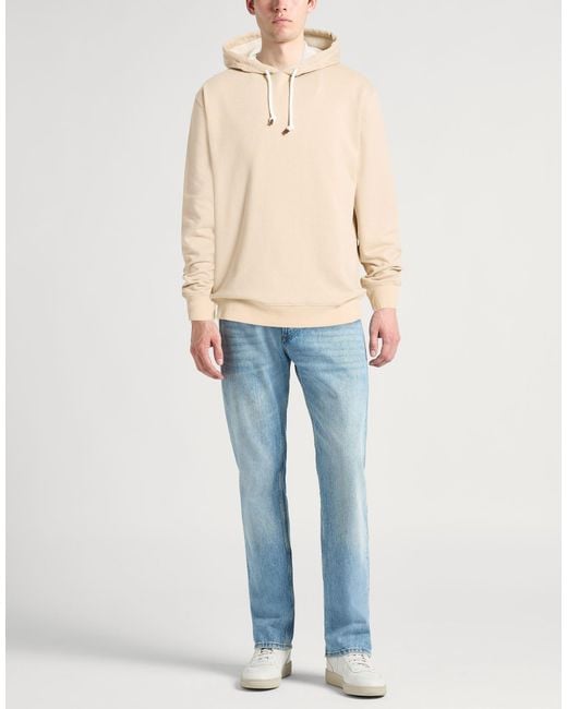 Brunello Cucinelli Natural Sweatshirt Cotton for men