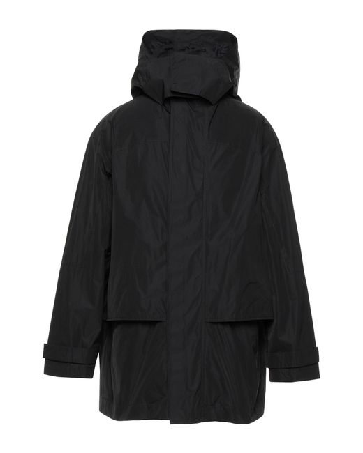 DSquared² Black Overcoat & Trench Coat for men