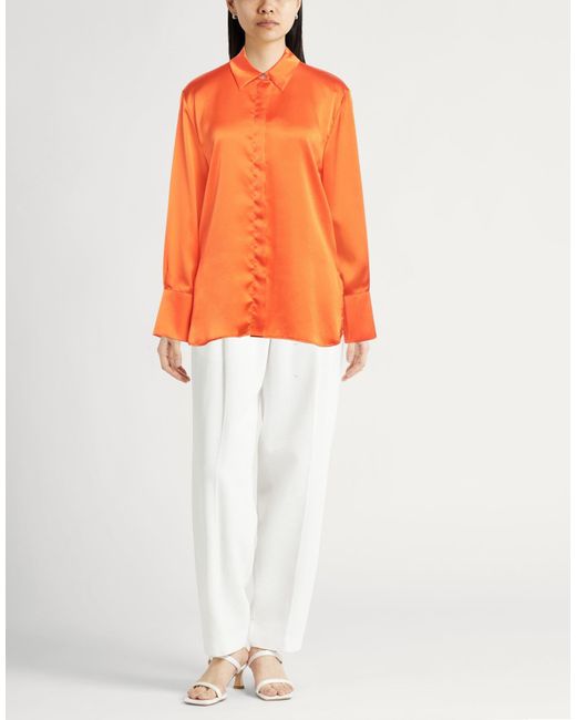 Brian Dales Orange Shirt Polyester