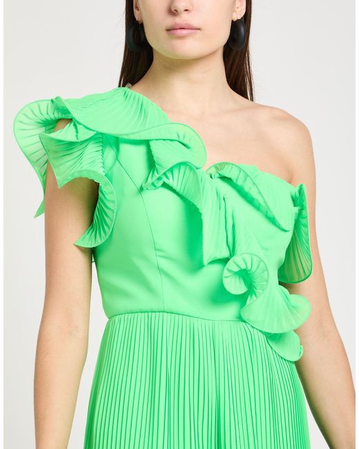 Tassos Mitropoulos Green Playsuit Polyester