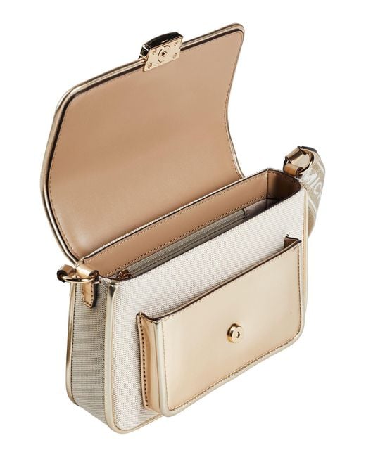 MICHAEL Michael Kors Natural Cross-Body Bag Textile Fibers