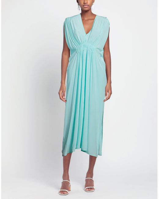 Fisico Blue Midi-Kleid