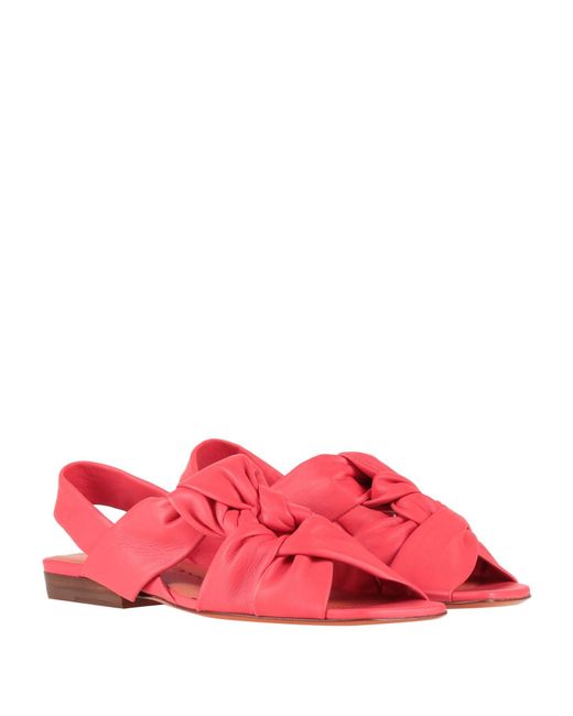 Santoni Red Sandals