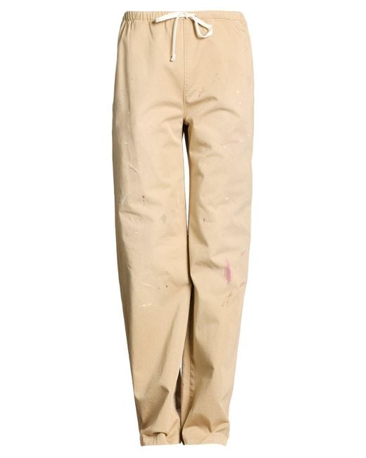 MM6 by Maison Margiela Natural Pants Cotton for men