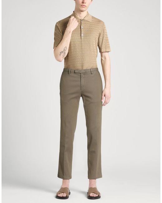 Boglioli Gray Trouser for men