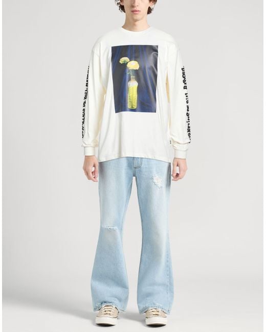 MSGM Blue T-Shirts for men