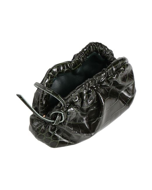 Mansur Gavriel Black Dark Cross-Body Bag Leather