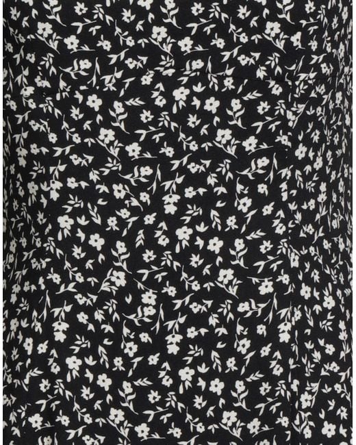 Mar De Margaritas Black Mini Dress Viscose