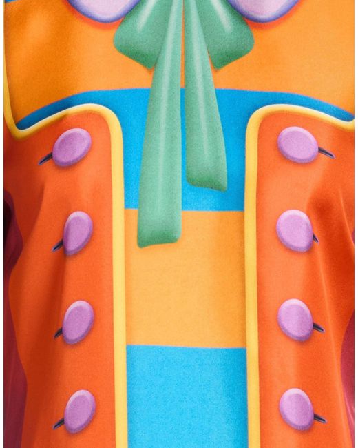 Moschino Orange Tops