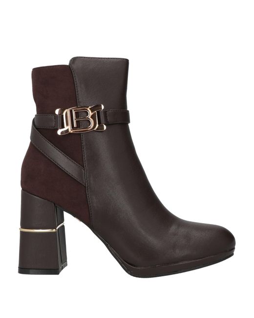 Laura Biagiotti Brown Ankle Boots