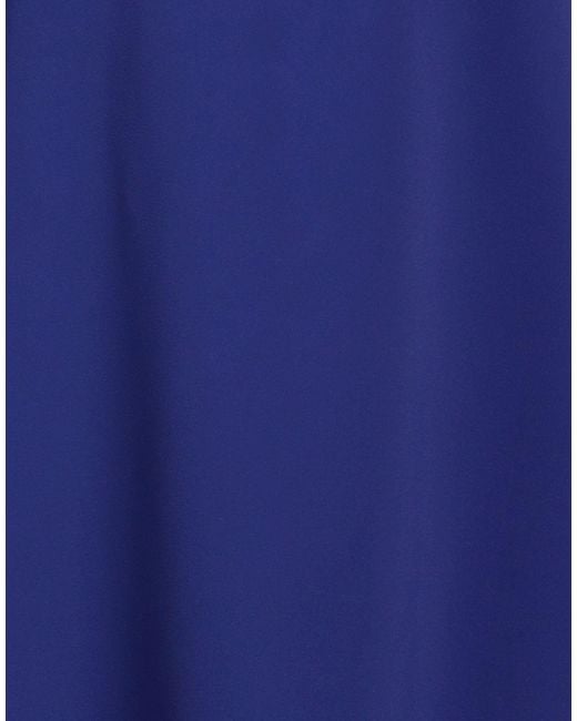 MEIMEIJ Blue Mini Dress Polyester, Elastane, Acetate