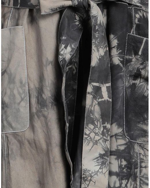 Giorgio Brato Gray Jacke, Mantel & Trenchcoat